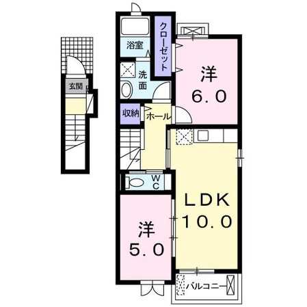 ＨＡＳＡＭ　Ｌｉｅｎの物件間取画像